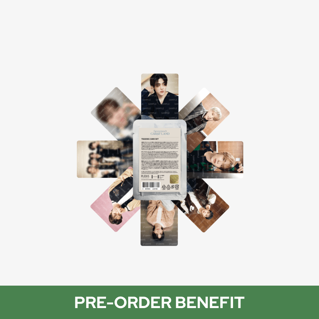 SEVENTEEN - Trading Card Set / <SEVENTEEN in CARAT LAND> OFFICIAL MERCH