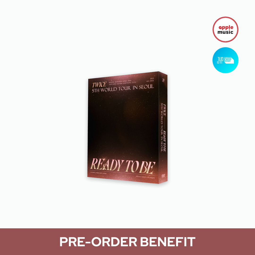 [POB] TWICE - TWICE 5TH WORLD TOUR [READY TO BE] IN SEOUL DVD