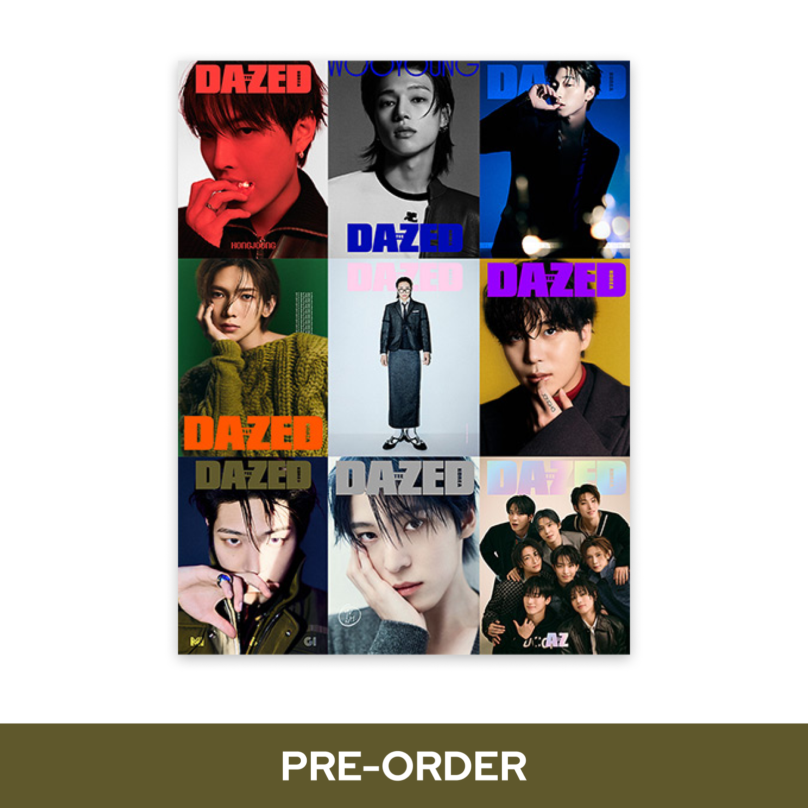 Dazed & Confused Korea [2024.12] (COVER : ATEEZ)