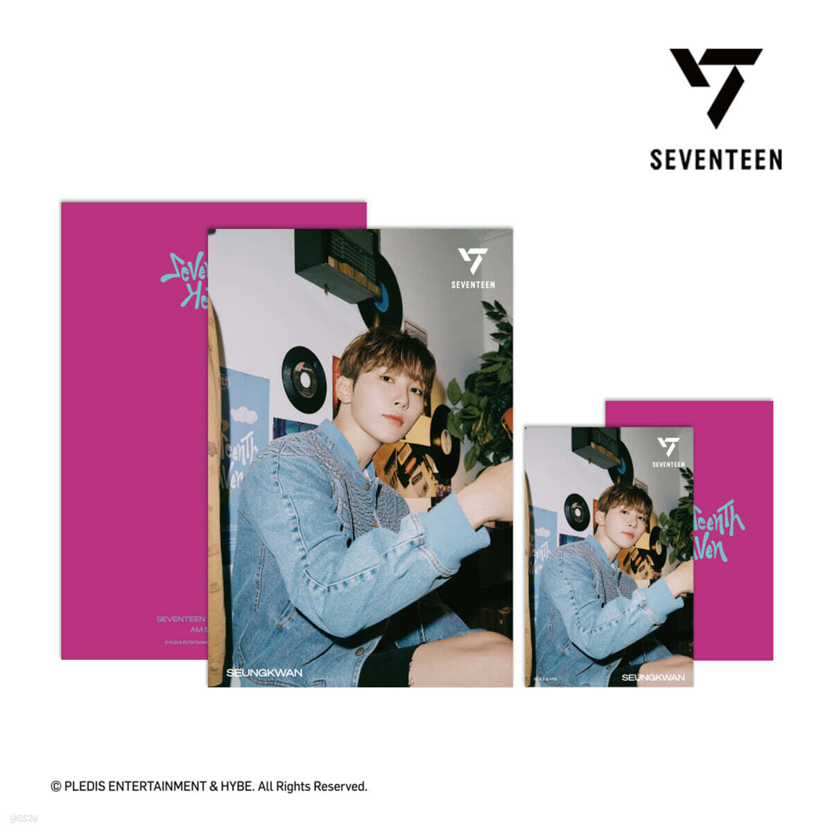 SEVENTEEN - 3D LENTICULAR POSTCARD (AM 5:26 ver.) / 'SEVENTEENTH HEAVEN' OFFICIAL MERCH