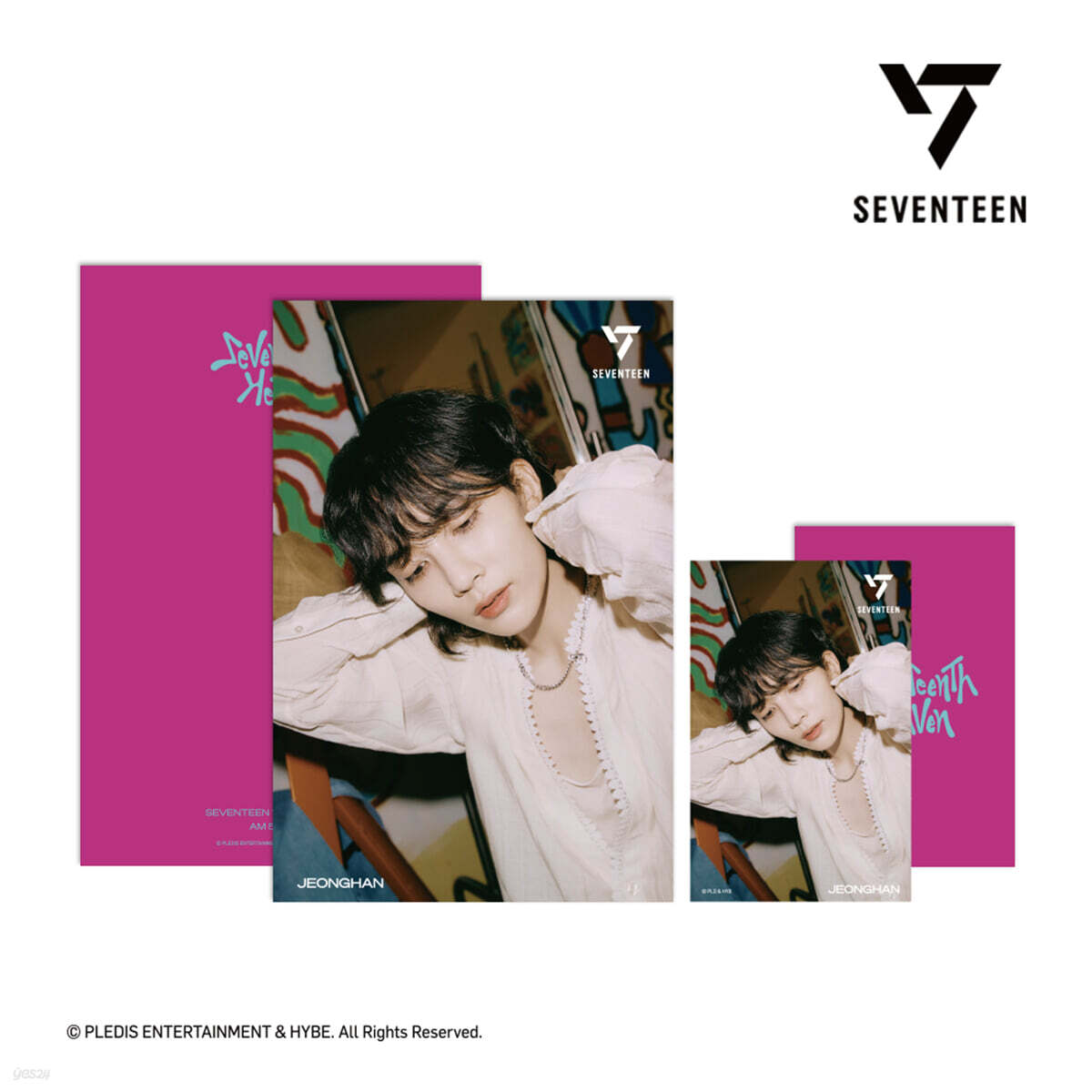 SEVENTEEN - 3D LENTICULAR POSTCARD (AM 5:26 ver.) / 'SEVENTEENTH HEAVEN' OFFICIAL MERCH