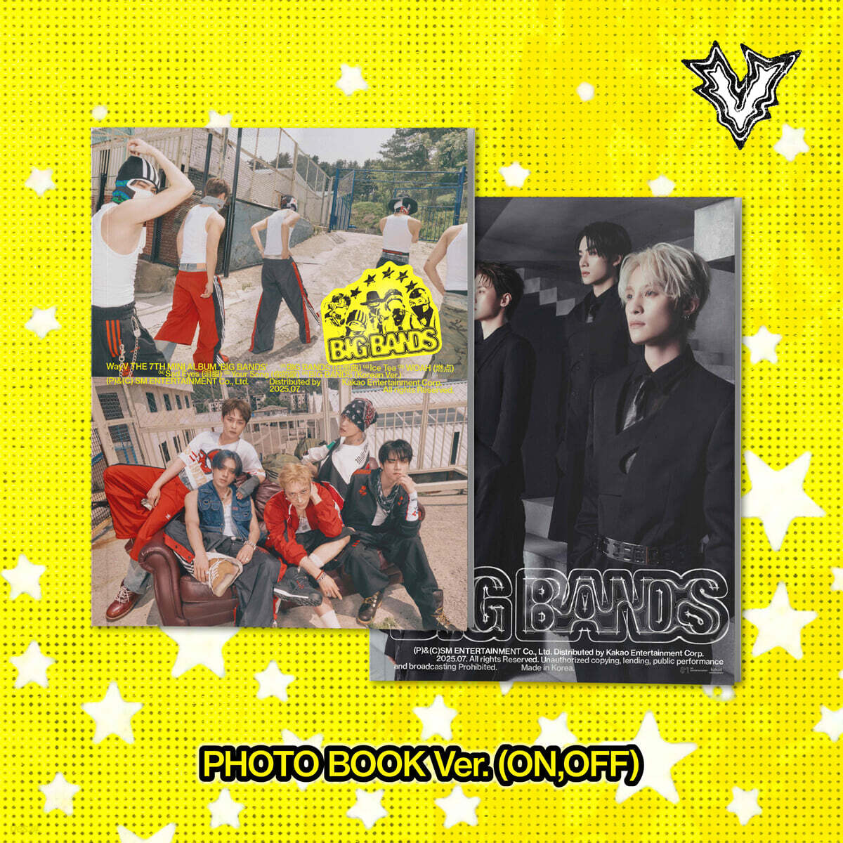 WayV - BIG BANDS / 7TH MINI ALBUM (Photo Book Ver.) *Cover Select