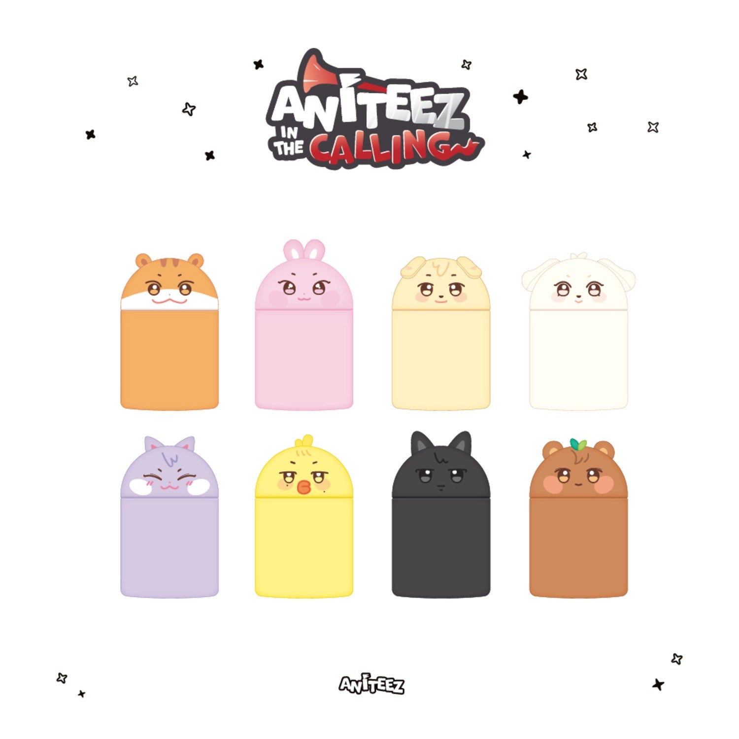 ATEEZ - MINI DESK TRASH BIN ’ANITEEZ IN THE CALLING’ MD