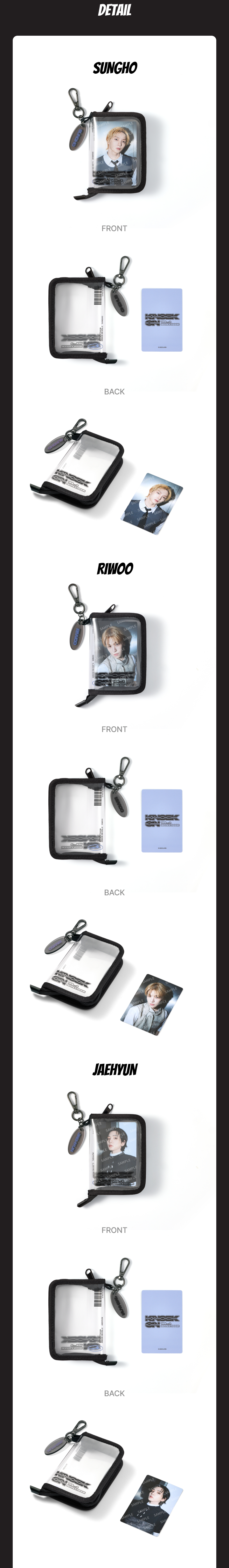 BOYNEXTDOOR - Photo Pouch Keyring / BOYNEXTDOOR TOUR KNOCK ON Vol.2