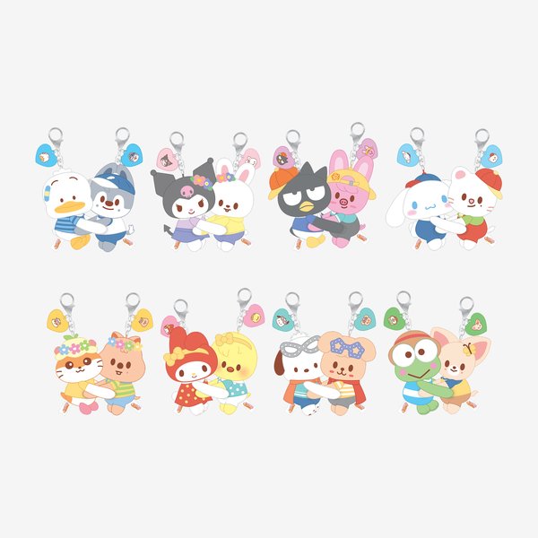[Pre-order] Stray Kids - HUG PLUSH KEYRING / SKZOO X SANRIO CHARACTERS