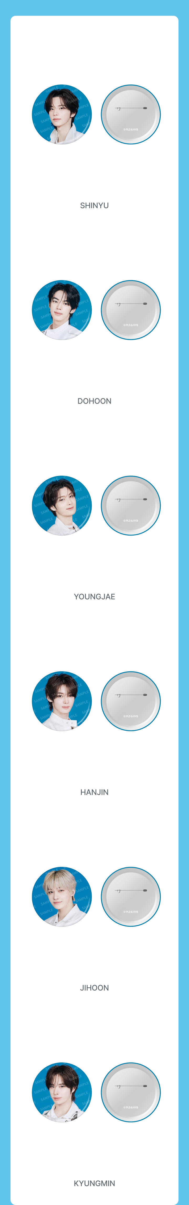 TWS - Canbadge(Random) / TWS 24/7:FOR:YOU TOUR