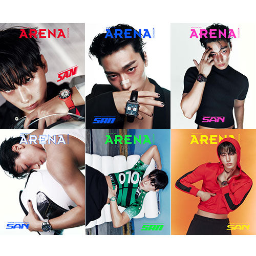 ARENA HOMME+ [2025.08] (COVER : ATEEZ SAN)