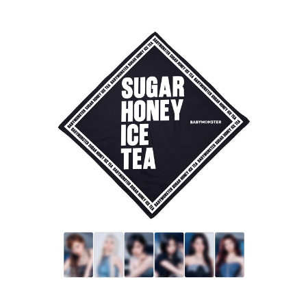 [Pre-order] BABYMONSTER - BANDANA / BABYMONSTER - SUGAR HONEY ICE TEA DIGITAL SINGLE