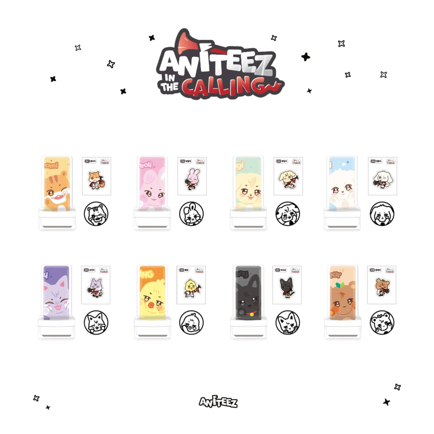 ATEEZ - STAMP ’ANITEEZ IN THE CALLING’ MD