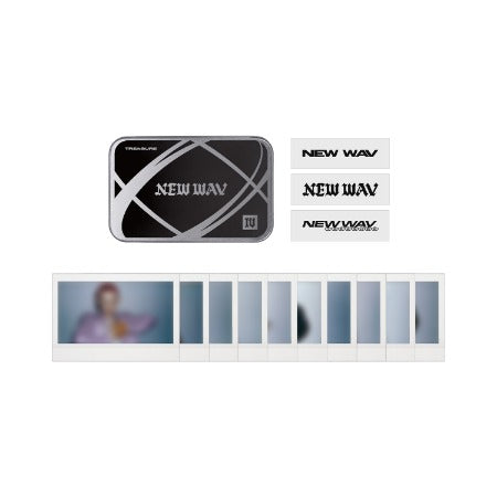 TREASURE - PIN BUTTON SET / TREASURE 4th MINI ALBUM NEW WAV