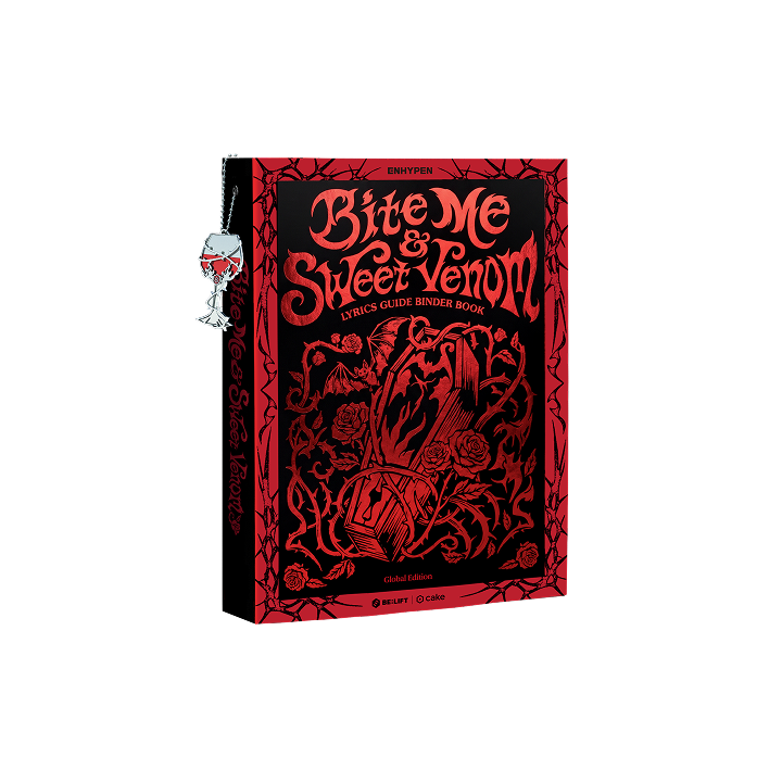 [Pre-order] ENHYPEN - Lyrics Guide Binder Book / Bite me & Sweet Venom