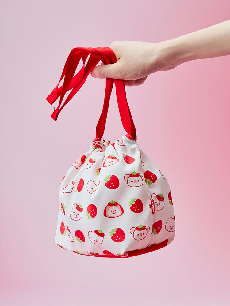 BT21 - String Pouch  / BT21 Strawberry Party