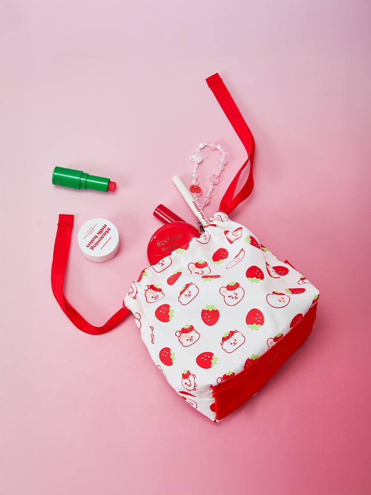 BT21 - String Pouch  / BT21 Strawberry Party