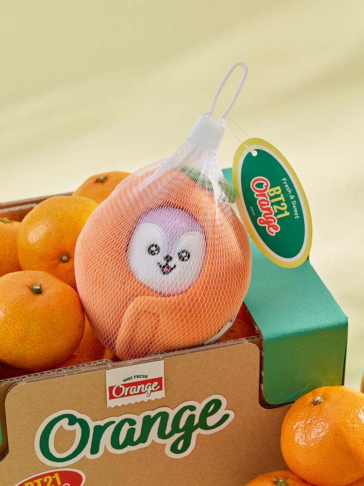 BT21 - baby plush keyring / BT21 Orange party (Mang ver.)