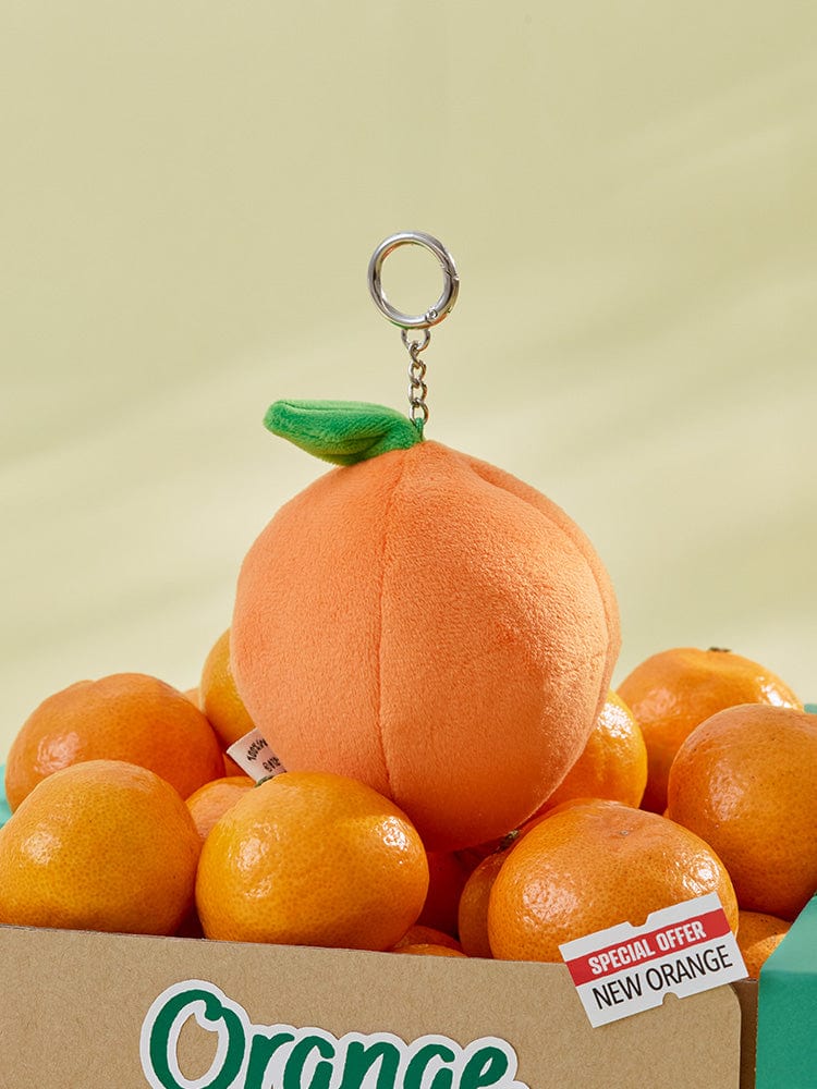 BT21 - baby plush keyring / BT21 Orange party (Mang ver.)