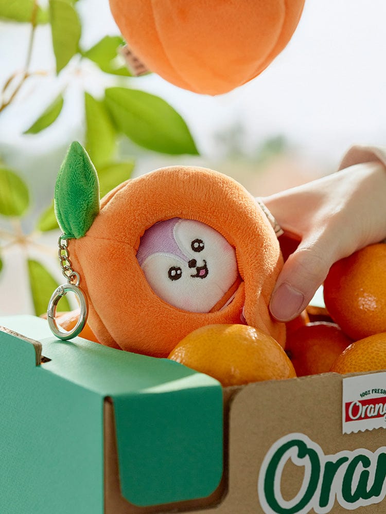 BT21 - baby plush keyring / BT21 Orange party (Mang ver.)