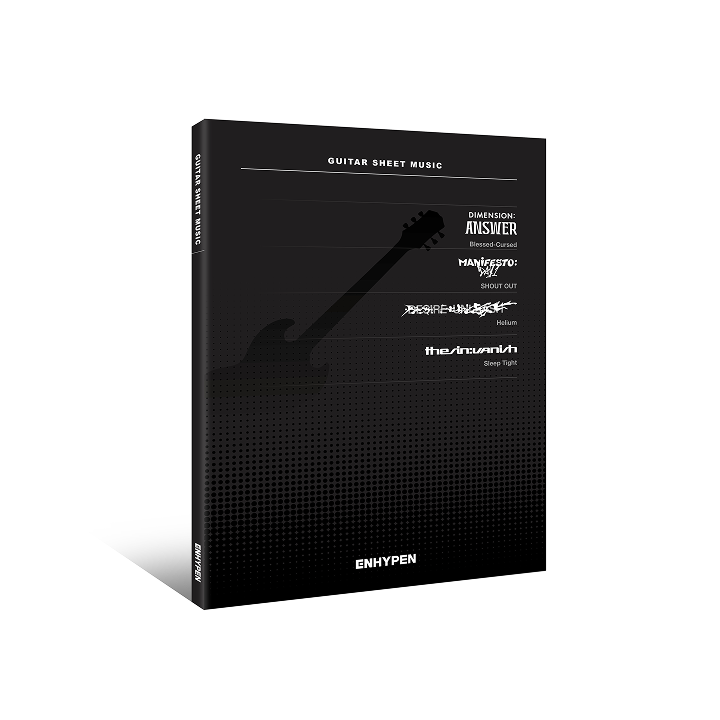 [Pre-order] ENHYPEN - Guitar Sheet Music / ENHYPEN Package
