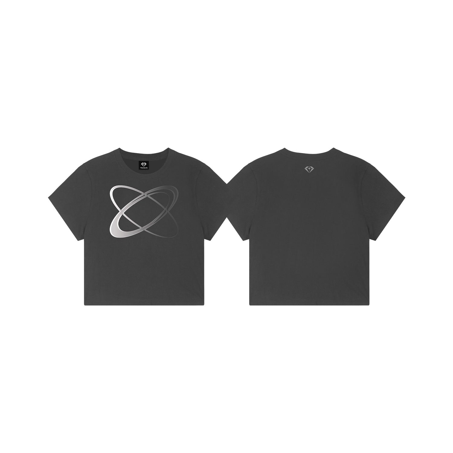TREASURE - HEAT REACTIVE CROP T-SHIRT / TREASURE 4th MINI ALBUM NEW WAV