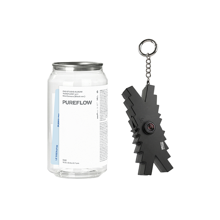 [Pre-order] LE SSERAFIM - PUREFLOW / 2nd Studio Album pt.1 Mini Camera (Black ver.)