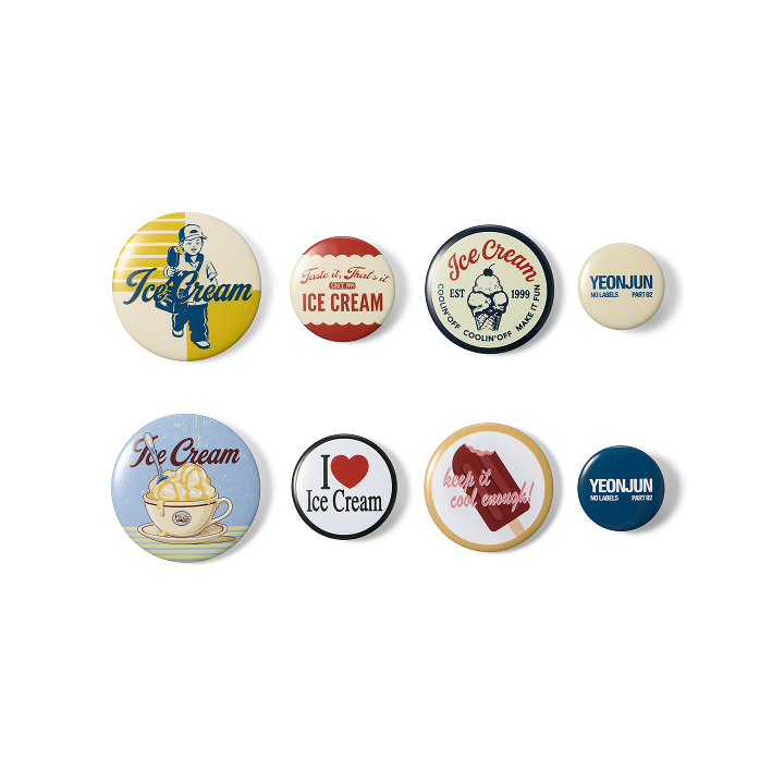 [Pre-order] YEONJUN - Pin Badge Set / NO LABELS : PART 02