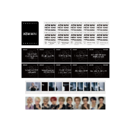 TREASURE -  METAL NECKLACE / TREASURE 4th MINI ALBUM NEW WAV