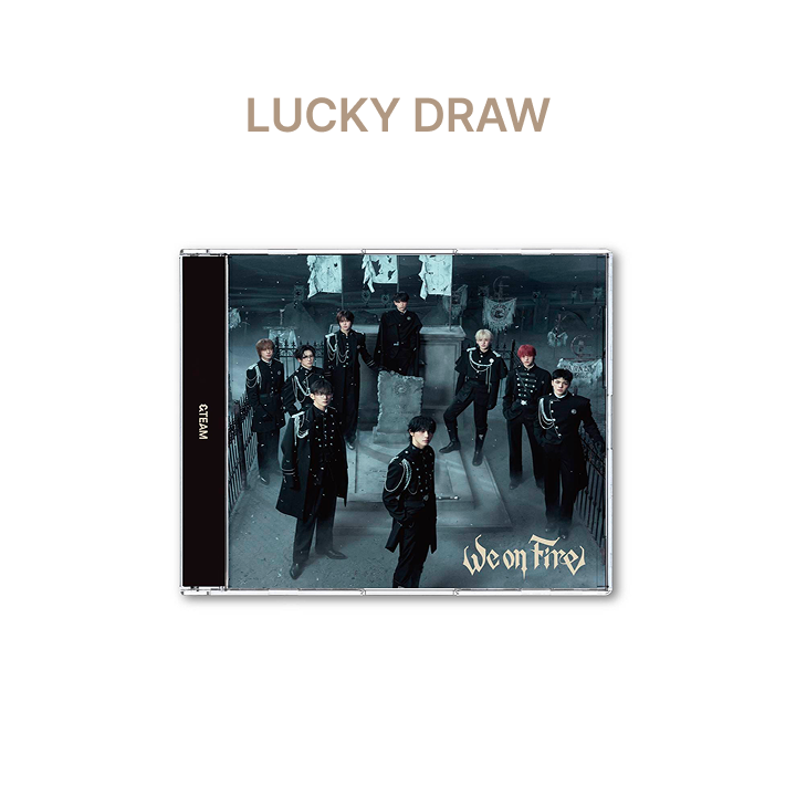 [POB] [LUCKY DRAW] &TEAM - 3rd EP 『We on Fire』 (STANDARD EDITION ver.)