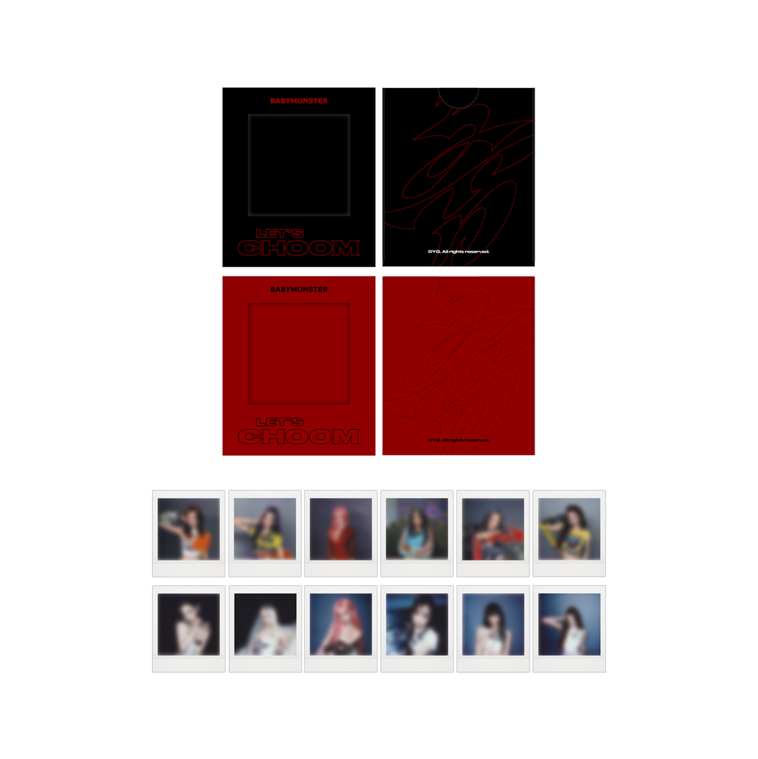 BABYMONSTER - INSTANT PHOTO PACKAGE / BABYMONSTER 3RD MINI ALBUM CHOOM