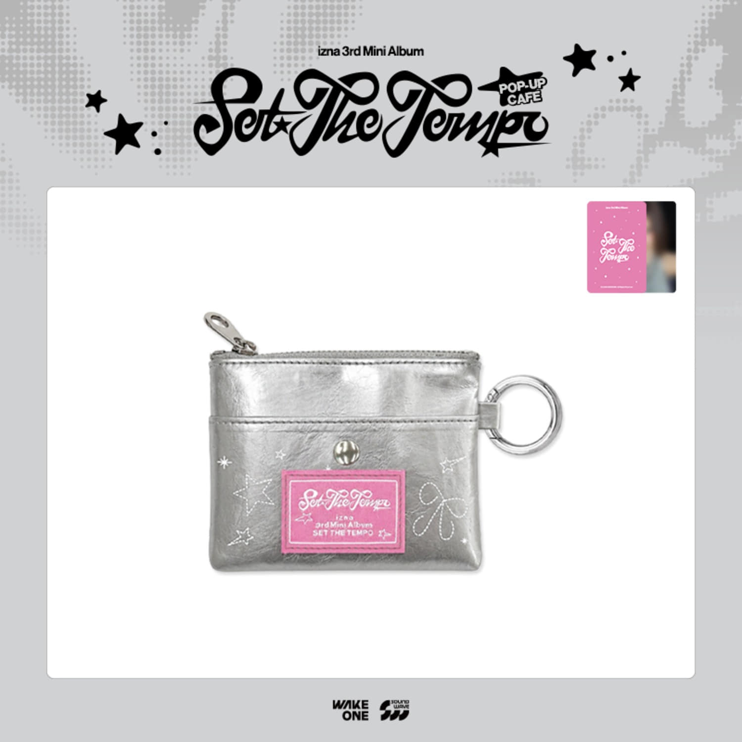 [Pre-order] izna - CARD POUCH / SET THE TEMPO POP-UP STORE MD