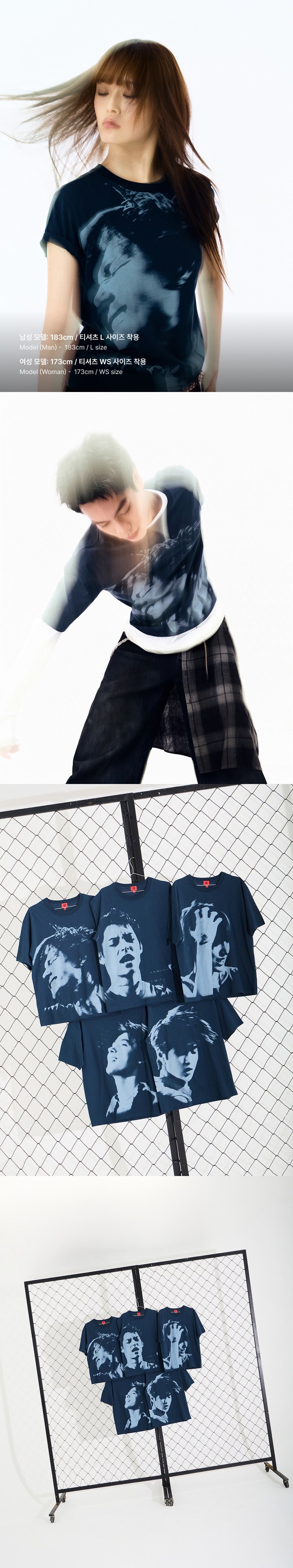 [Pre-order] CORTIS - Photo T-Shirt (Navy) / 2026 CORTIS TOUR PUT YOUR PHONE DOWN