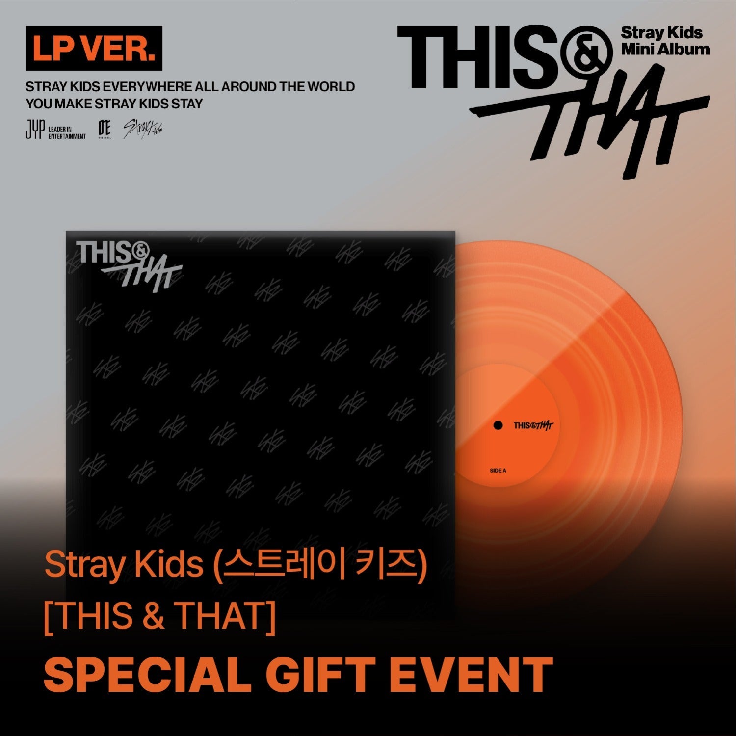[POB] Stray Kids - THIS & THAT / 10th Mini Album (LP VER.)