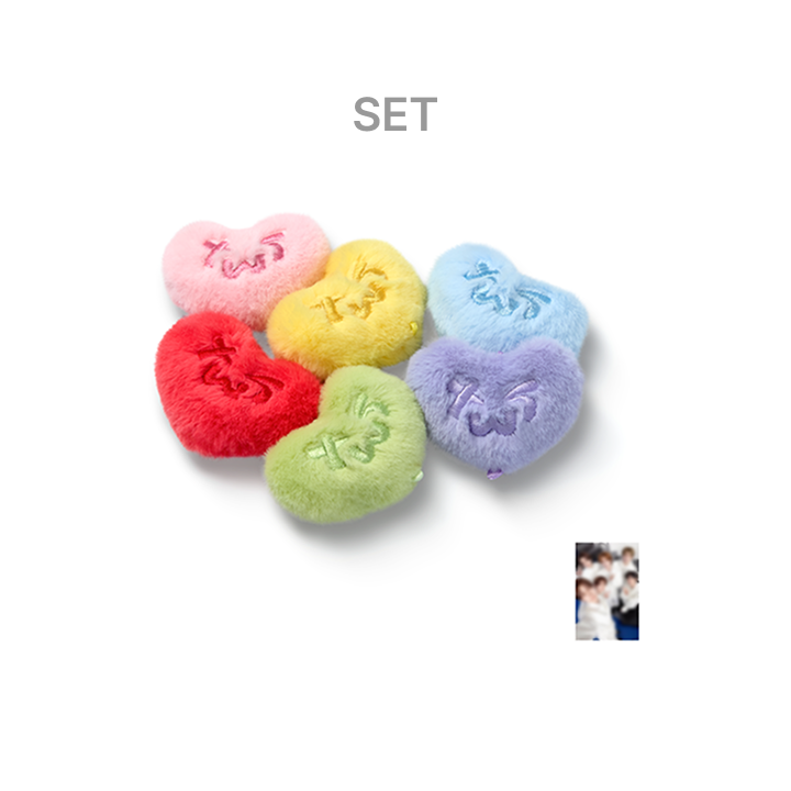 [Pre-order] TWS - Mini Heart Plush / NO TRAGEDY Official MD