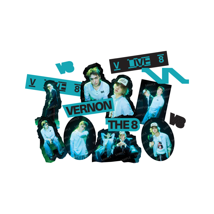 V8(SEVENTEEN) - Sticker Set / 2026 VERNON & THE 8 V8 LIVE