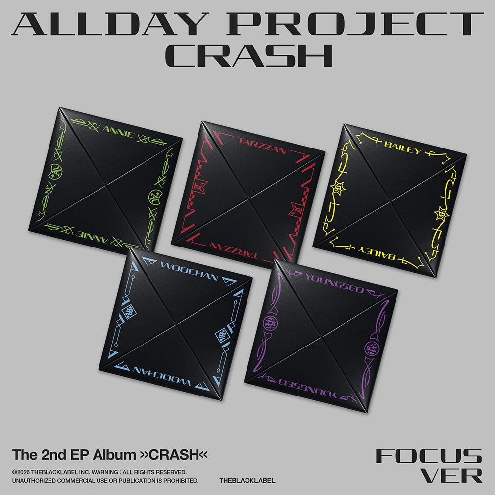ALLDAY PROJECT - CRASH / 2nd EP Album (FOCUS ver.)
