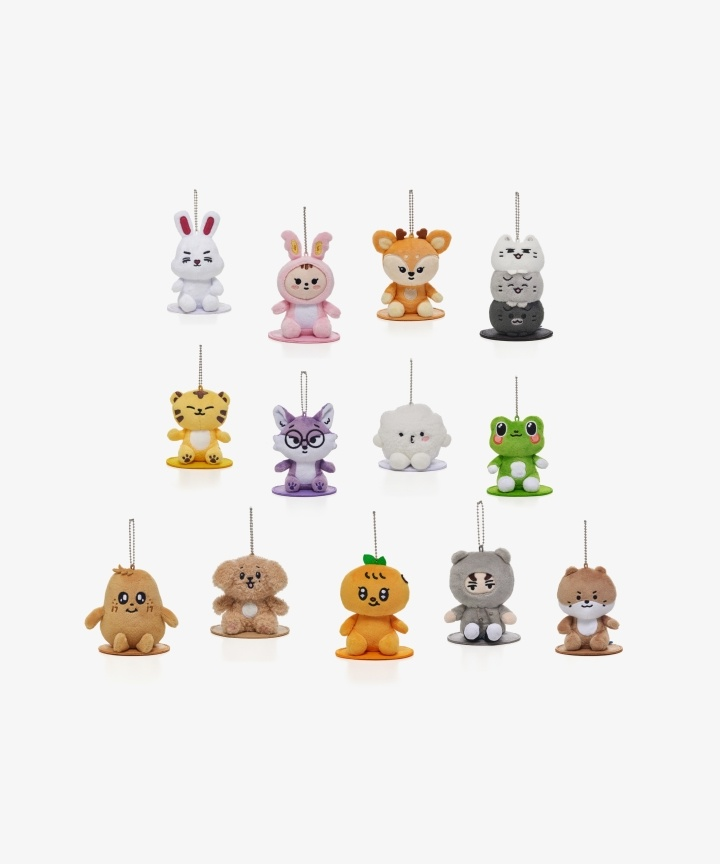 SEVENTEEN - Magnet Plush Keyring / MINITEEN OFFICIAL MD