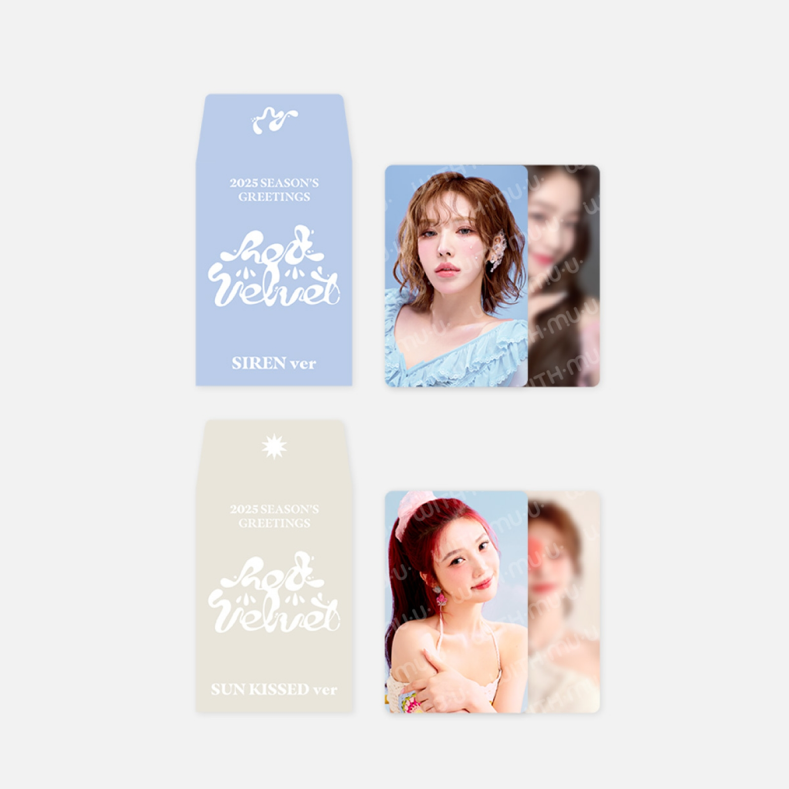 Red Velvet - RANDOM TRADING CARD SET / 2025 SM ARTIST SEASON’S GREETINGS OFFICIAL MD