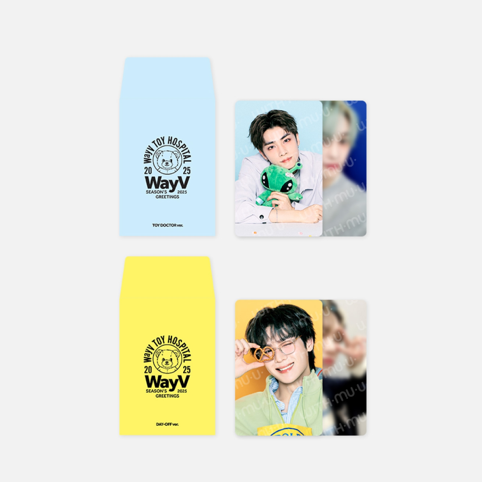 WayV - RANDOM TRADING CARD SET / 2025 SM ARTIST SEASON’S GREETINGS OFFICIAL MD
