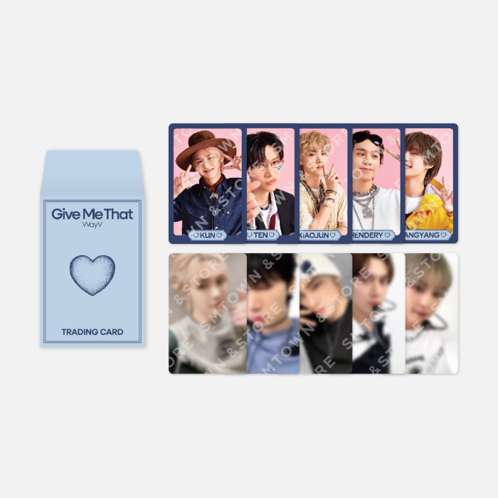 WayV - RANDOM TRADING CARD SET / 2024 [GIVE ME THAT] OFFICIAL MD