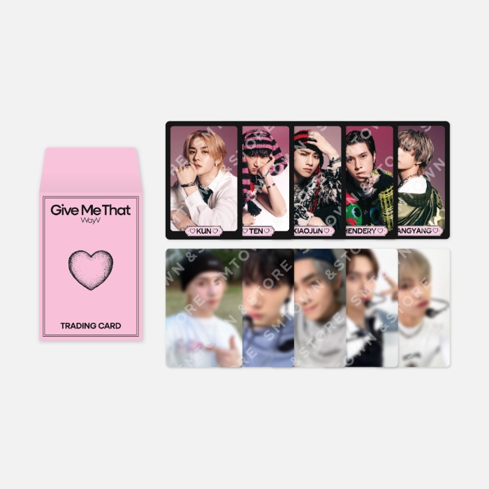 WayV - RANDOM TRADING CARD SET / 2024 [GIVE ME THAT] OFFICIAL MD