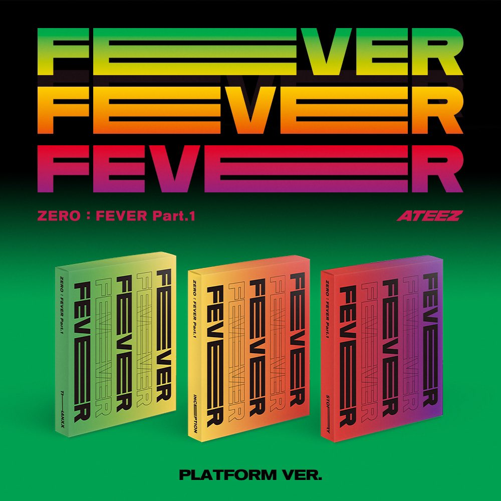 ATEEZ - ZERO : FEVER Part.1 (Platform ver.)(SMART ALBUM) *Cover Select