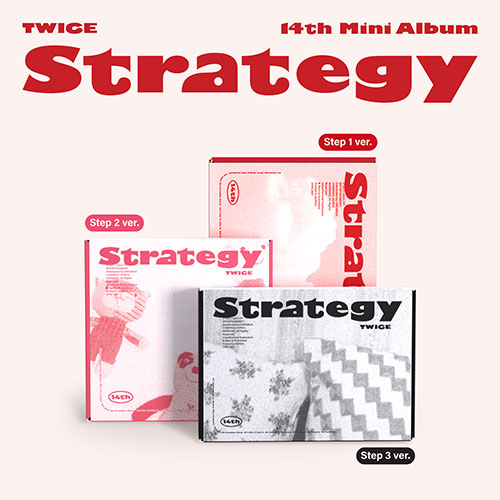 [POB] TWICE - STRATEGY / 14th Mini Album (Standard ver.) (Random)