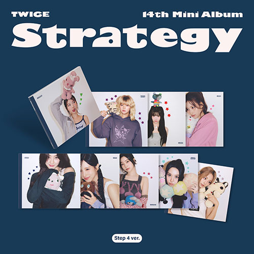 [Easter Clearance][POB] TWICE - STRATEGY / 14th Mini Album (Step4 ver.) (Random)