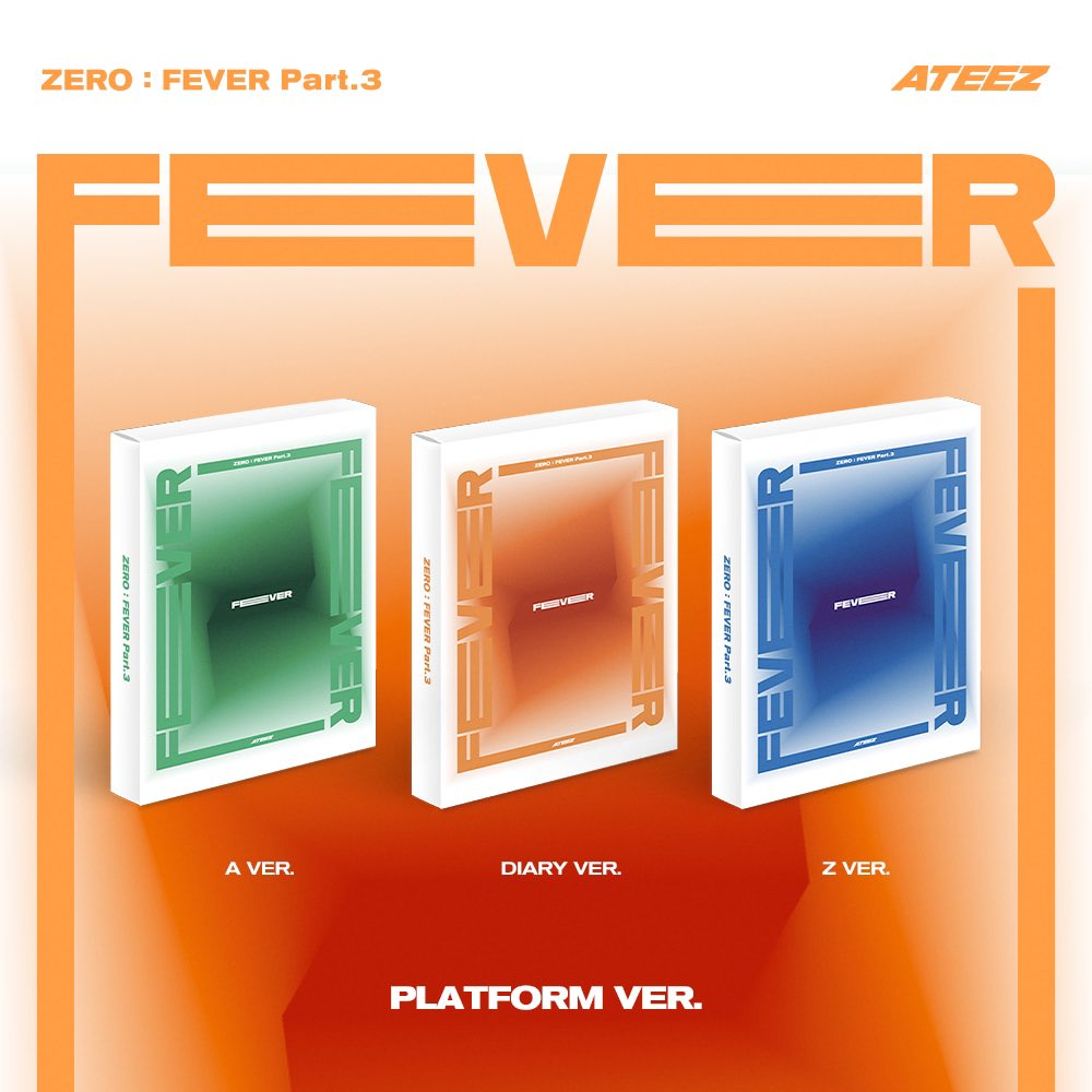 ATEEZ - ZERO : FEVER Part.3 (Platform ver.)(SMART ALBUM) *Cover Select