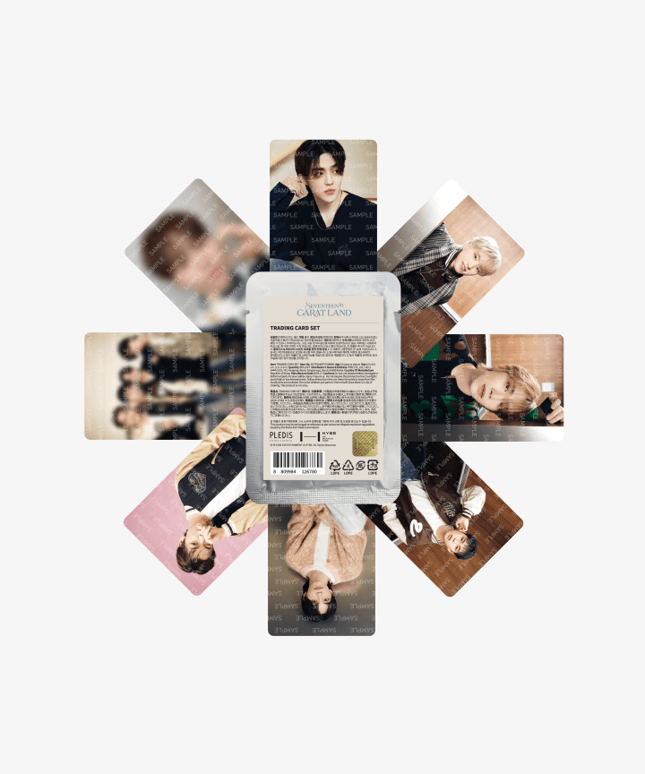 SEVENTEEN - Trading Card Set / <SEVENTEEN in CARAT LAND> OFFICIAL MERCH