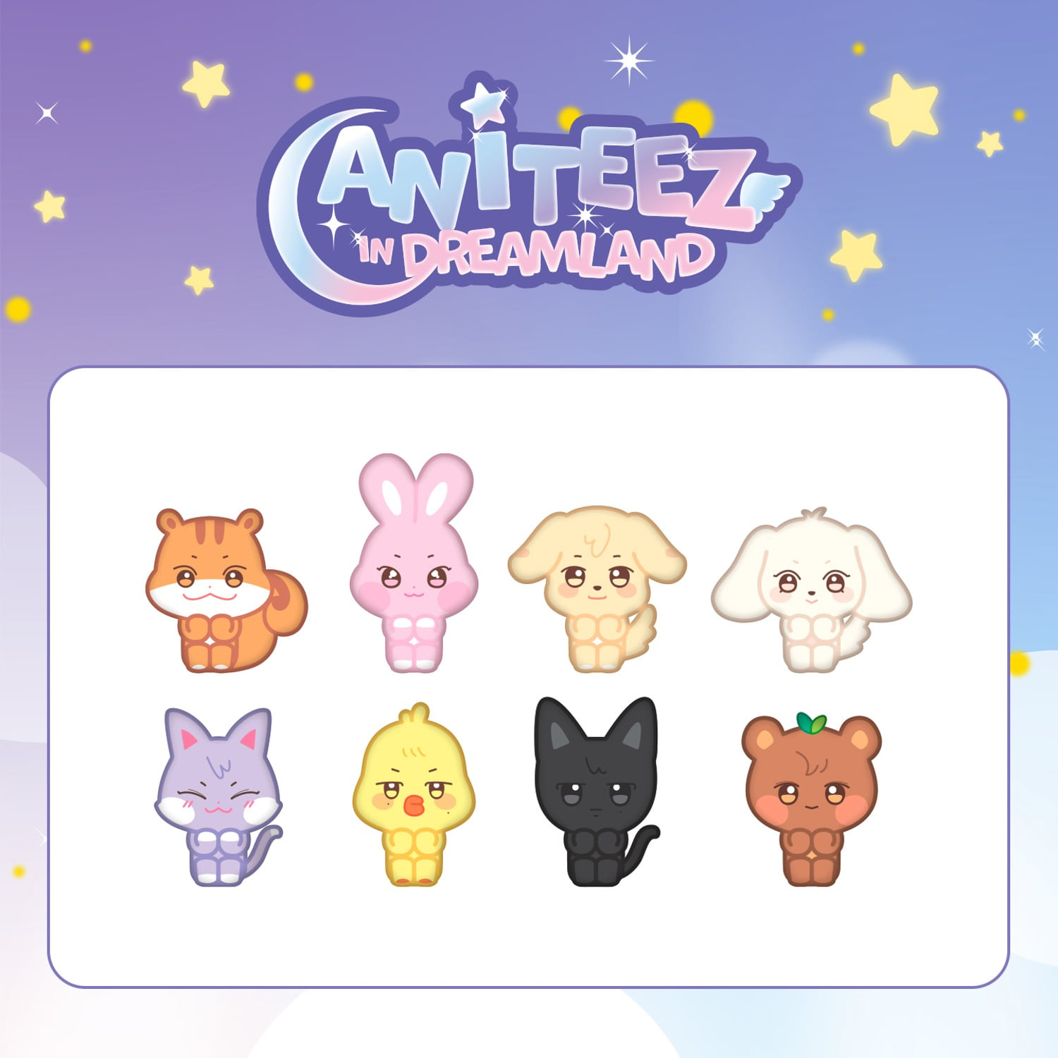 ATEEZ - MINI FIGURE / 'ANITEEZ in DREAMLAND' OFFICIAL MERCH