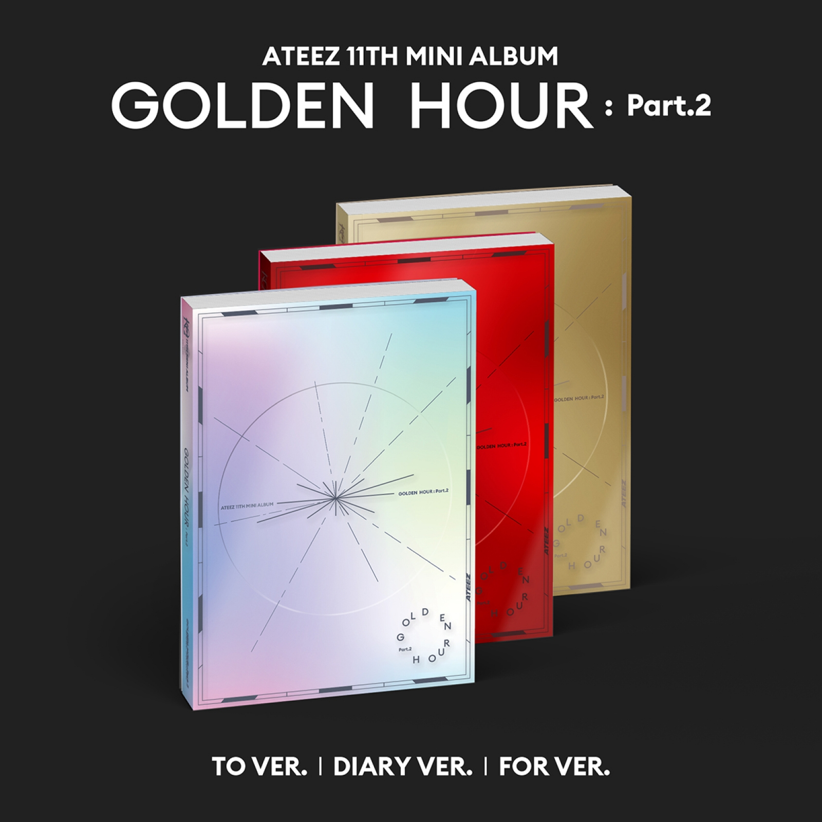 ATEEZ - GOLDEN HOUR : Part.2 / 11TH MINI ALBUM (Standard ver.)