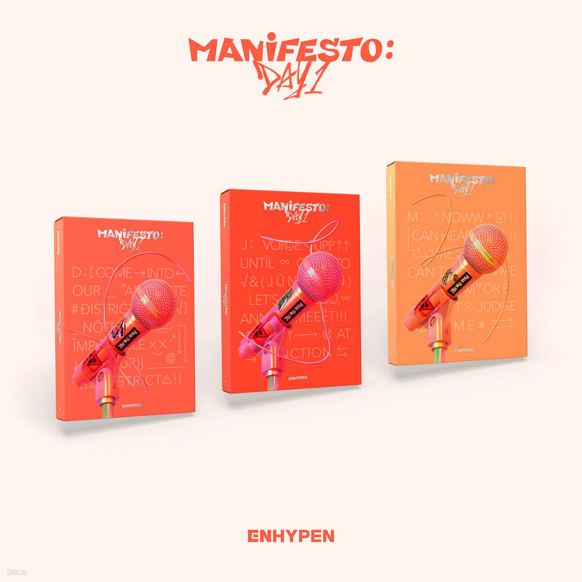 ENHYPEN - MANIFESTO : DAY 1 / 3rd Mini Album