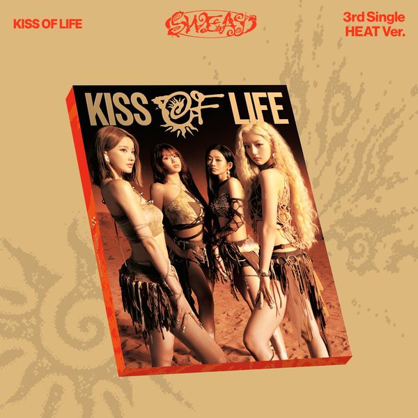 [POB] KISS OF LIFE - SWEAT / 3rd Single Album (Heat Ver.)