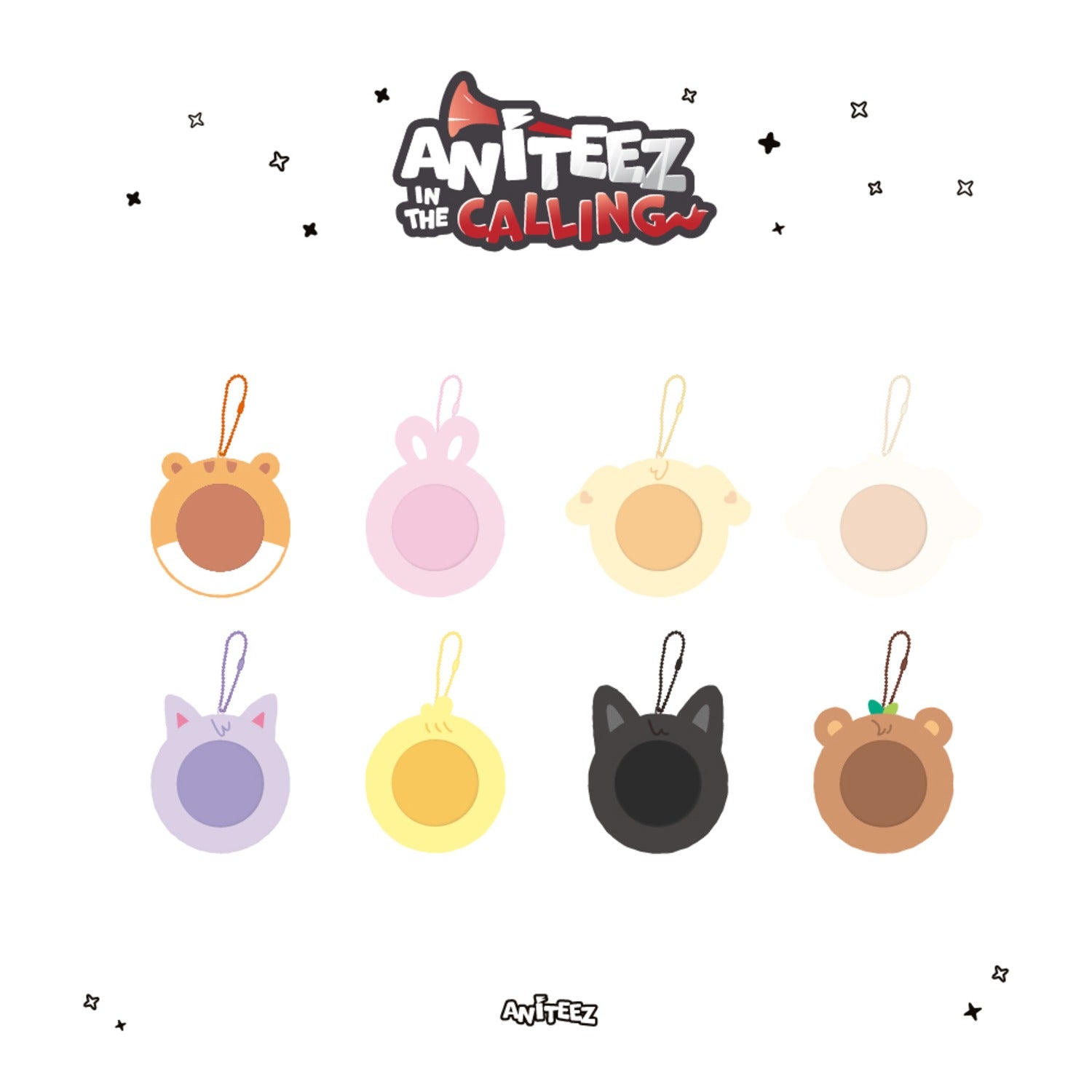 ATEEZ - CAN BADGE COVER ’ANITEEZ IN THE CALLING’ MD