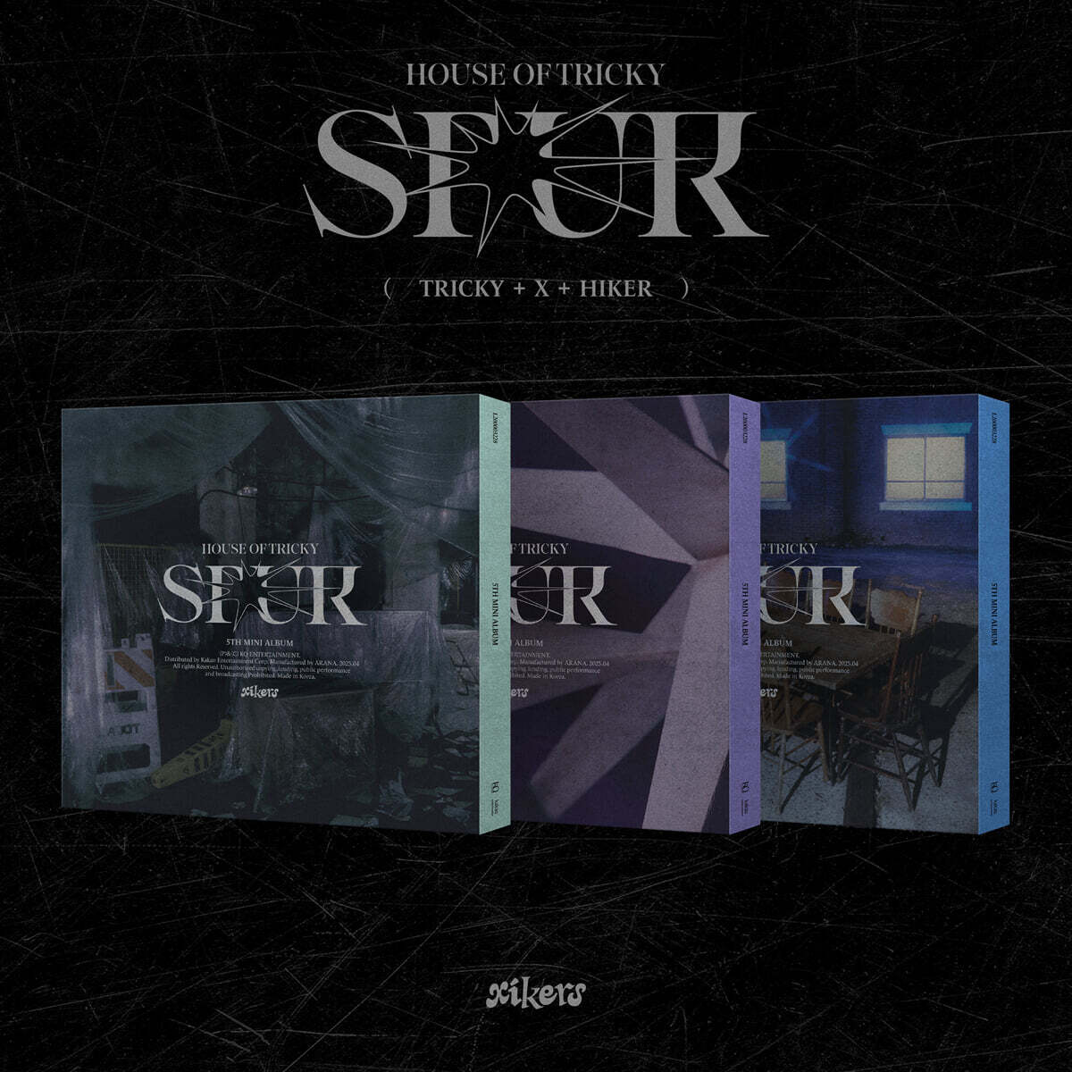 xikers - HOUSE OF TRICKY : SPUR / 5TH MINI ALBUM